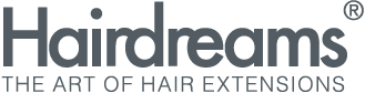 hairdreams mit claim positiv hd grau